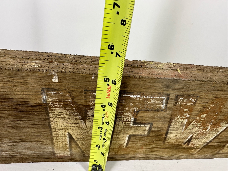 Old Original Tug Newport Double-Side Wooden Sign From Newport Beach Harbor 36W X 2D X 6H [Photo 15]