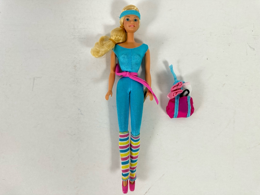 Hand Signed By Ruth Handler (Inventor Of Barbie / Co-Founder Of Mattel) Great Shape Mattel Barbie Doll 1983 Signed By Ruth Handler On Back [Photo 6]