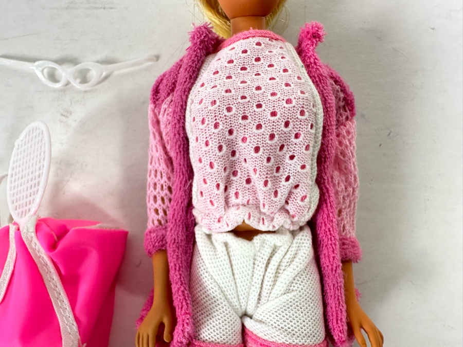 Hand Signed By Ruth Handler (Inventor Of Barbie / Co-Founder Of Mattel) Vintage Mattel Barbie Doll Signed By Ruth Handler Along Leg [Photo 8]