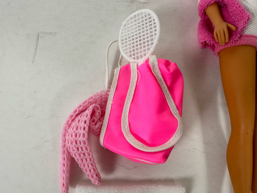 Hand Signed By Ruth Handler (Inventor Of Barbie / Co-Founder Of Mattel) Vintage Mattel Barbie Doll Signed By Ruth Handler Along Leg [Photo 10]