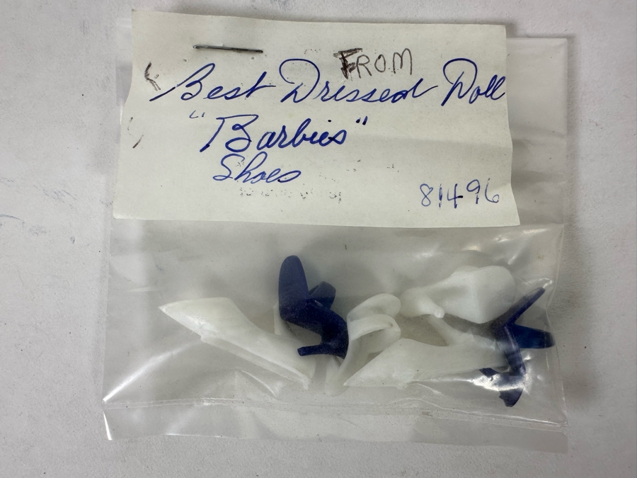 Vintage Mattel Barbie Shoes From The Best Dressed Barbie Doll [Photo 3]