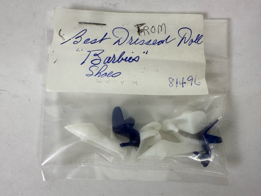 Vintage Mattel Barbie Shoes From The Best Dressed Barbie Doll [Photo 2]