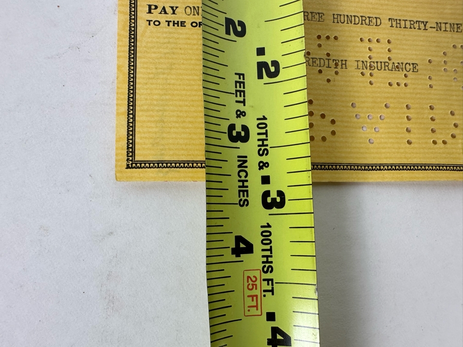 Hand Signed Clark Gable Check 8.5 X 3.25 Dated February 14, 1949 Purchased In 1981 From Autograph Dealer Conway Barker In Dallas, TX [Photo 13]