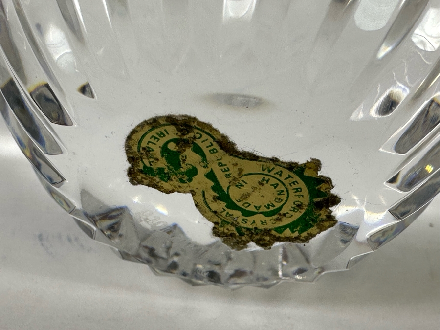 Vintage Waterford Crystal Apple Paperweight 3.5H [Photo 8]