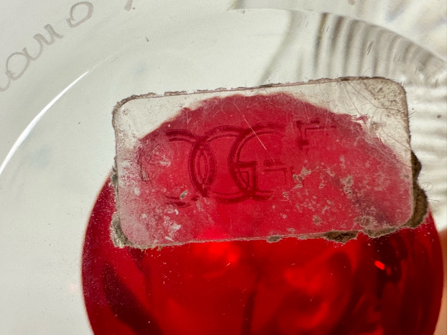 Signed Alfredo Barbini Murano For Oggetti Signed Art Glass Apple Paperweight [Photo 18]