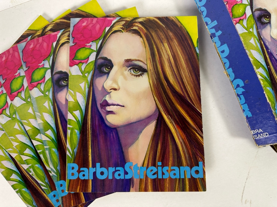 Six Vintage 1975 Barbra Streisand Creative Educational Society Educational Books: Brief Biography Of Singer And Movie Star [Photo 3]