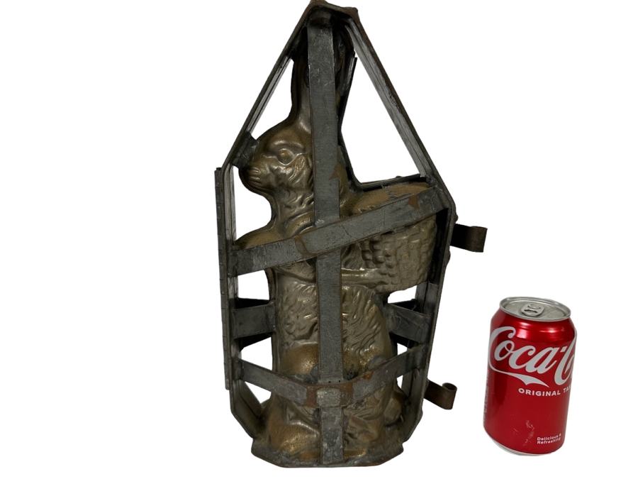 Large Vintage Easter Bunny Chocolate Mold Commercial Grade 7W X 5D X 14H