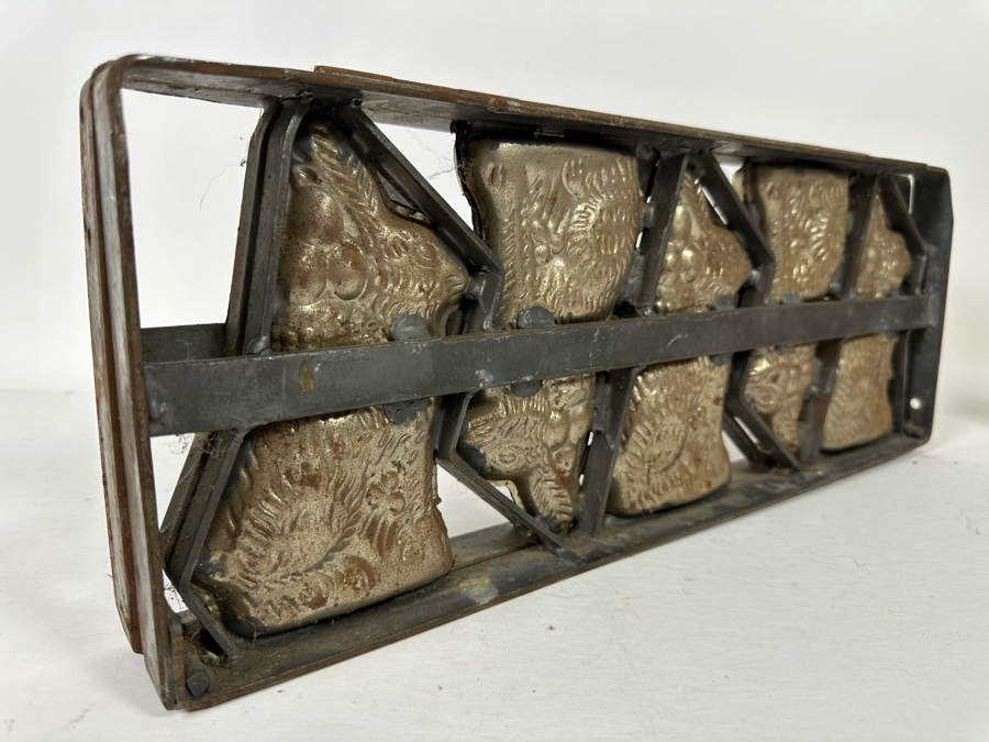 Vintage Five Easter Bunny Chocolate Mold Commercial Grade 18W X 2D X 7H [Photo 8]