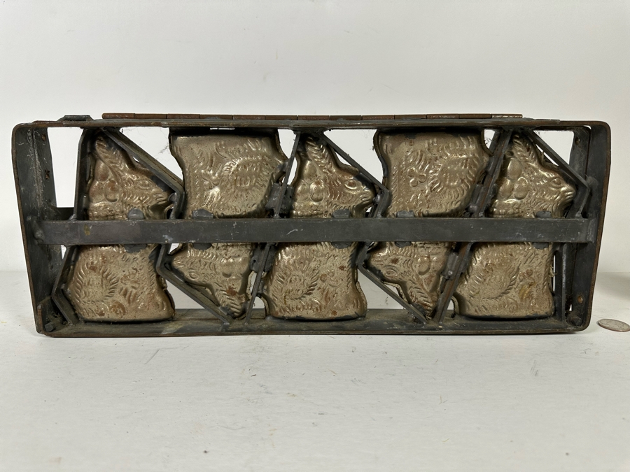 Vintage Five Easter Bunny Chocolate Mold Commercial Grade 18W X 2D X 7H [Photo 5]