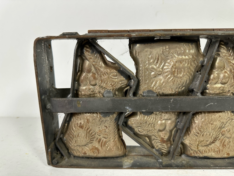 Vintage Five Easter Bunny Chocolate Mold Commercial Grade 18W X 2D X 7H [Photo 7]