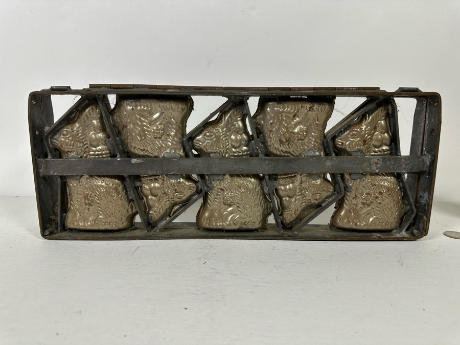 Vintage Five Easter Bunny Chocolate Mold Commercial Grade 18W X 2D X 7H [Photo 9]
