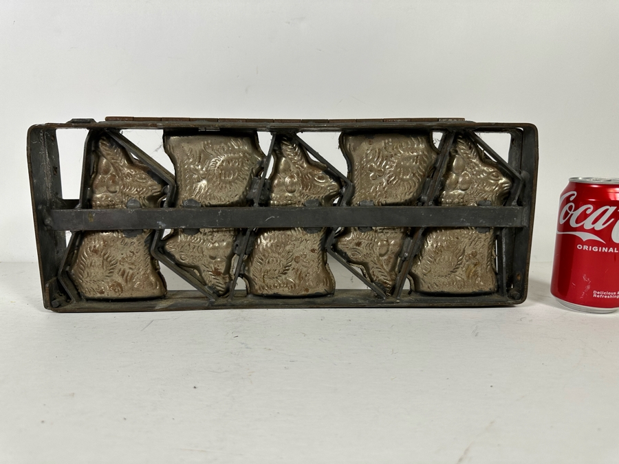 Vintage Five Easter Bunny Chocolate Mold Commercial Grade 18W X 2D X 7H [Photo 3]