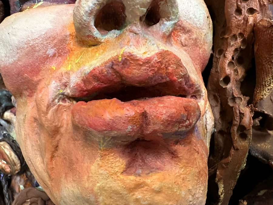 Original Mixed-Media Masterpiece From Bonnie Lee Roth 3D Sculpture Mounted On Painted Board 36W X 48H X 9D [Photo 24]