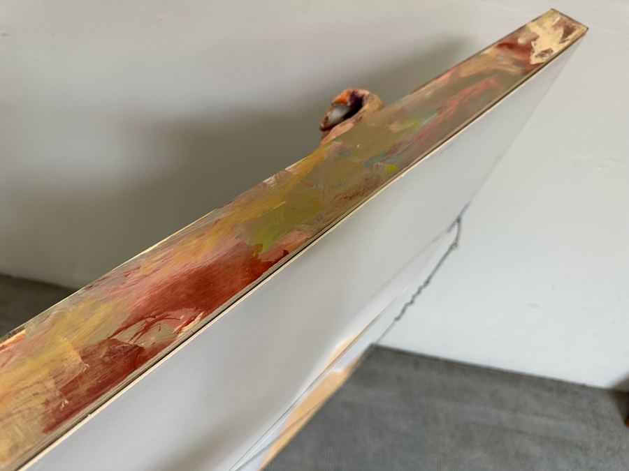 Original Mixed-Media Masterpiece From Bonnie Lee Roth 3D Sculpture Mounted On Painted Board 36W X 48H X 9D [Photo 29]