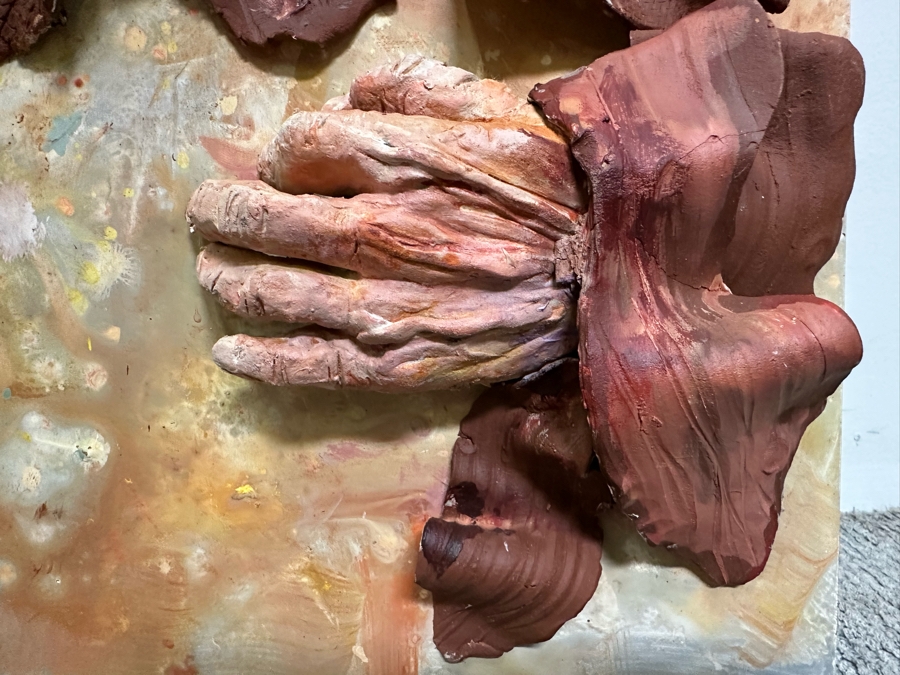 Original Mixed-Media Masterpiece From Bonnie Lee Roth 3D Sculpture Mounted On Painted Board 36W X 48H X 9D [Photo 16]