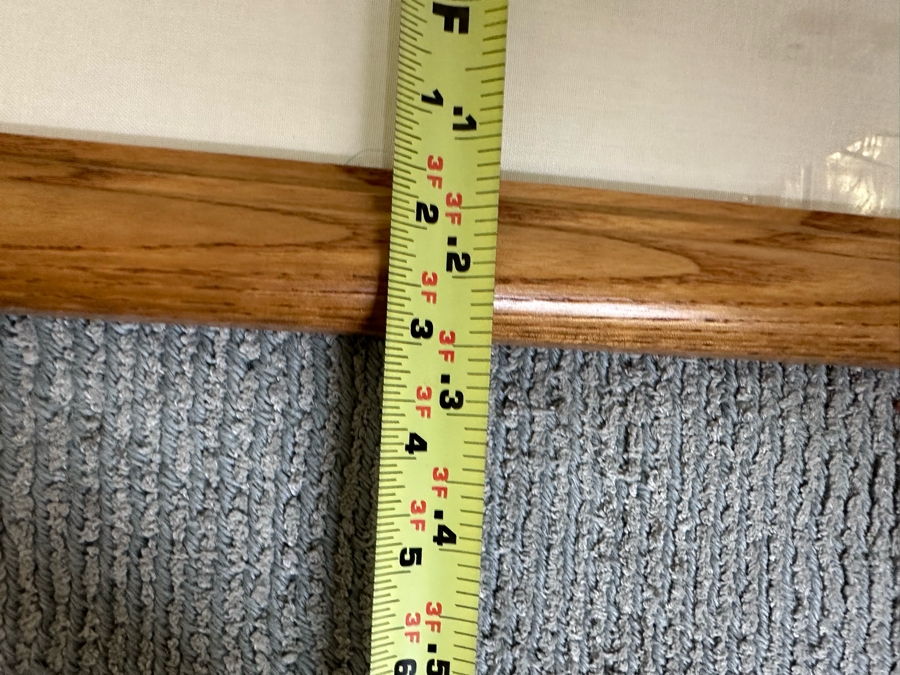 Pegge Hopper Large Hand Signed Hawaiian Print Featuring Banana Leaves And Black Cat Lying In Lower Right Corner 44W X 29H Framed 52W X 39H [Photo 18]