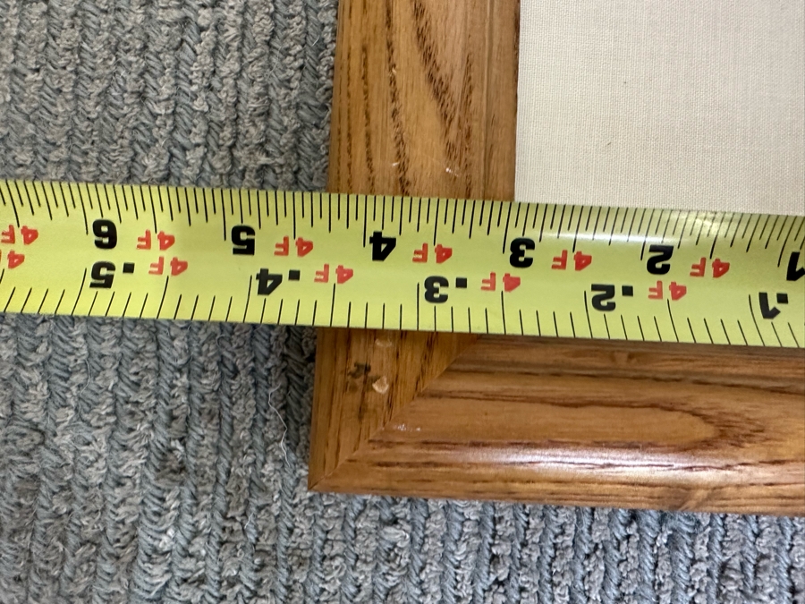 Pegge Hopper Large Hand Signed Hawaiian Print Featuring Banana Leaves And Black Cat Lying In Lower Right Corner 44W X 29H Framed 52W X 39H [Photo 17]