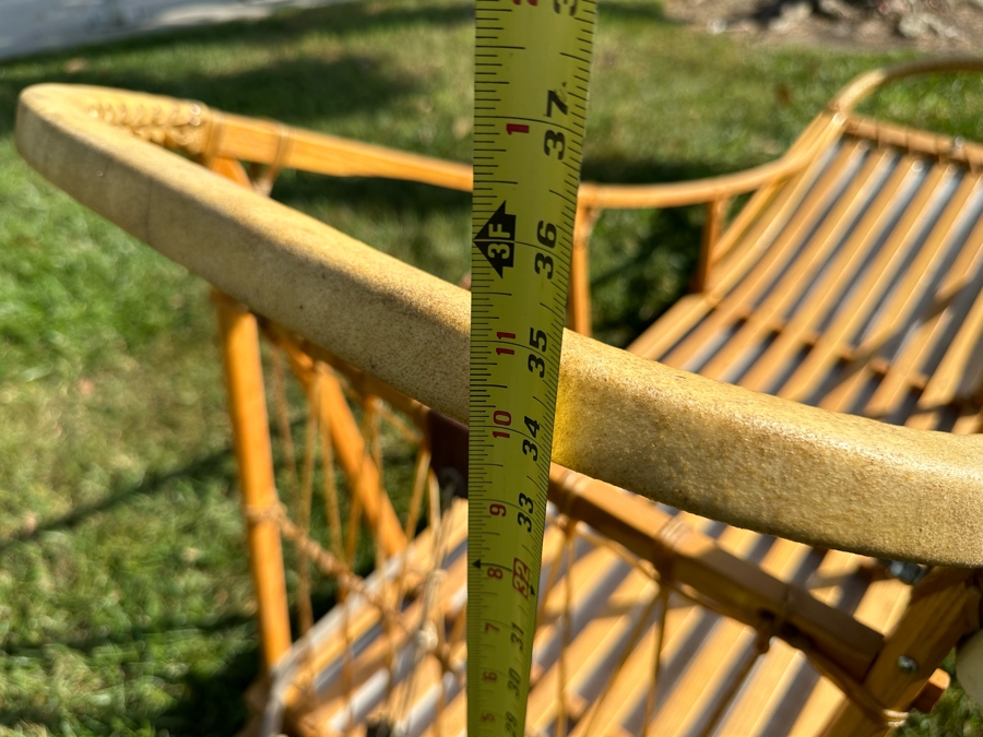 Signed Ed Moody (1911-1994, NH) Fine Handcrafted Iditarod Dog Sled In Excellent Condition 106W X 24D X 35H [Photo 29]