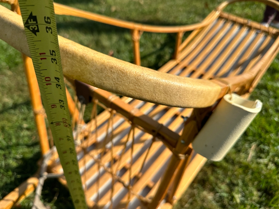 Signed Ed Moody (1911-1994, NH) Fine Handcrafted Iditarod Dog Sled In Excellent Condition 106W X 24D X 35H [Photo 30]