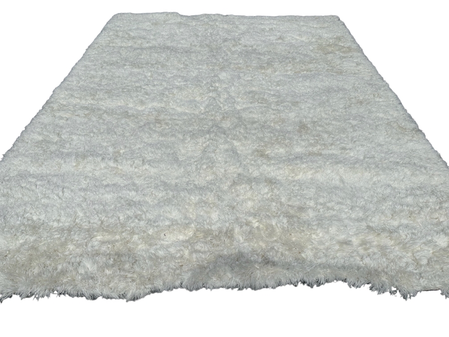 Beckley Collection Pearl Color Synthetic Area Rug 9' 6' X 13' 6' [Photo 1]