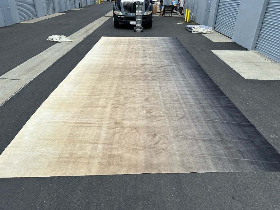 HUGE Color Gradient Area Rug 12' 1' X 28' 2' [Photo 5]