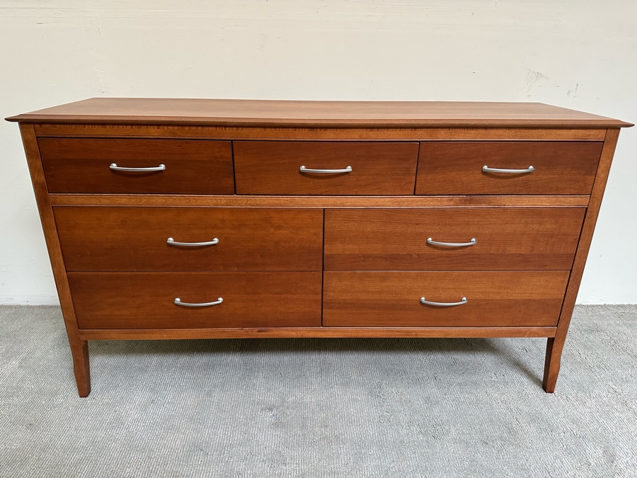 7-Drawer Wooden Chest Of Drawer Dresser In Toffee Color Made In Canada 64W X 21D X 36H [Photo 3]