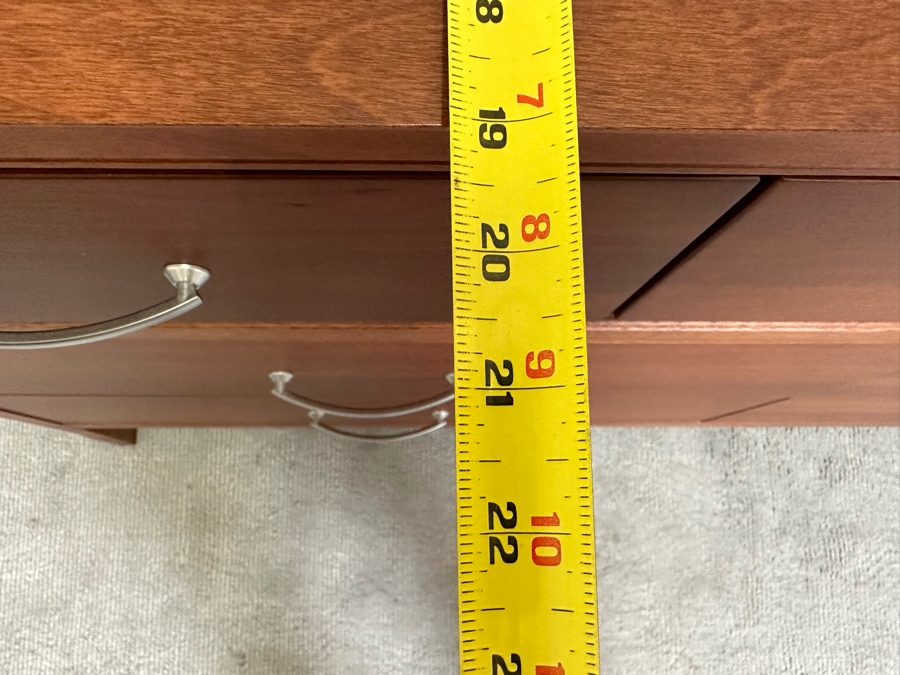 7-Drawer Wooden Chest Of Drawer Dresser In Toffee Color Made In Canada 64W X 21D X 36H [Photo 10]