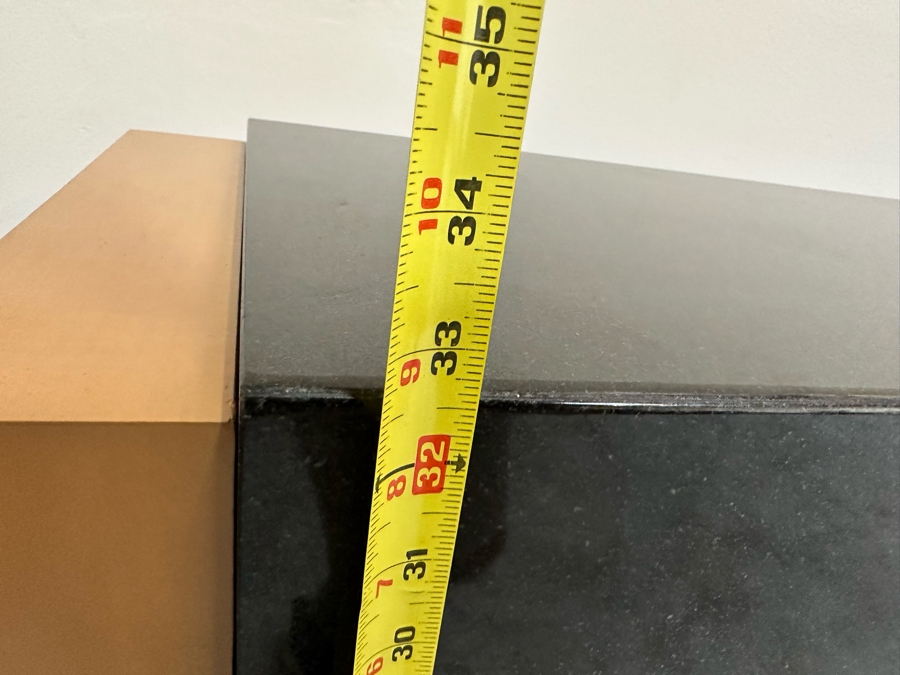 Contemporary Wooden And Marble Sofa Entry Table By Gina B Furniture Of Los Angeles, CA 72W X 16D X 32.5H [Photo 14]