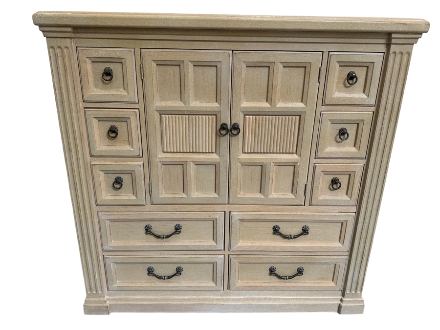 Bel-Aire By Drexel Heritage Wooden Chest Of Drawers Dresser Cabinet Very Heavy 57W X 20D X 55H [Photo 1]