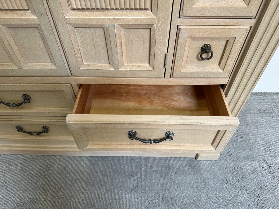 Bel-Aire By Drexel Heritage Wooden Chest Of Drawers Dresser Cabinet Very Heavy 57W X 20D X 55H [Photo 7]