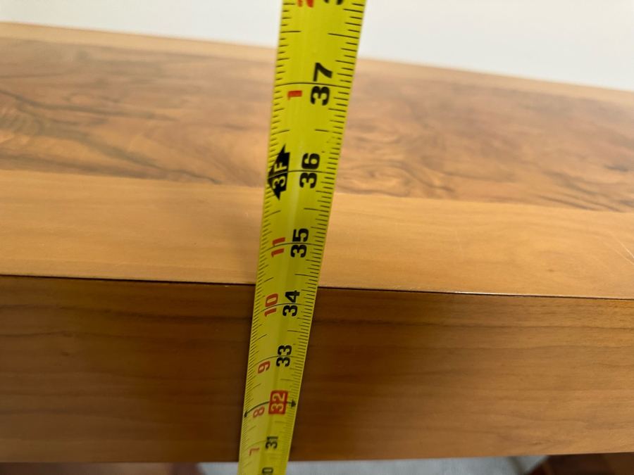 Stunning Contemporary Angular Wooden Console Sofa Table 58W X 17D X 34.5H [Photo 11]