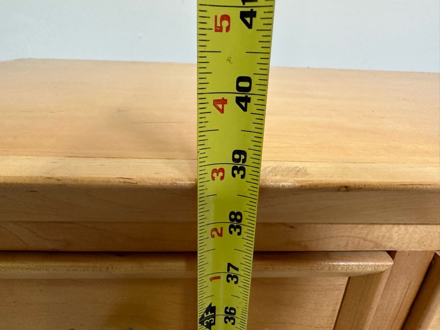 10-Drawer Light Blonde Wooden Chest Of Drawers Dresser 63.5W X 20D X 39H [Photo 8]