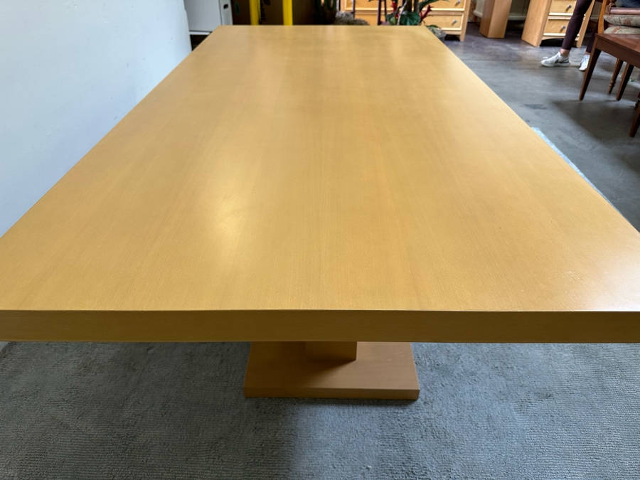 Contemporary Wooden Light Brown Dining Table 48W X 42D X 28.5H [Photo 10]