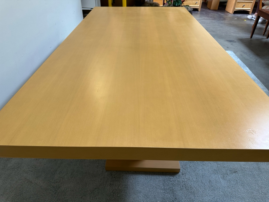 Contemporary Wooden Light Brown Dining Table 48W X 42D X 28.5H [Photo 11]
