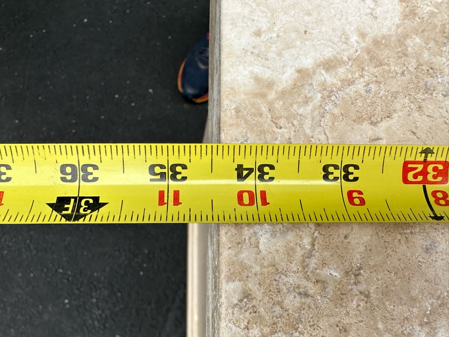 Bel-Aire By Drexel Heritage Wooden Nightstand With Marble Top 34.5W X 19.5D X 28H [Photo 7]