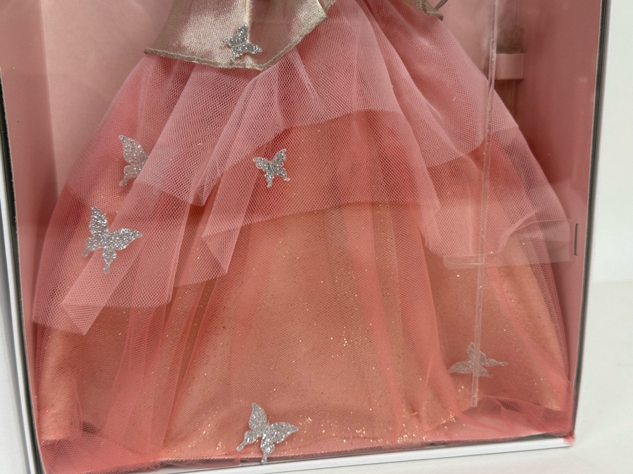 The Wizard Of Oz Glinda The Good Witch Limited Edition Of 5,500 Gold Label Collection Mattel Barbie Doll 2015 New In Box CJF31 [Photo 7]