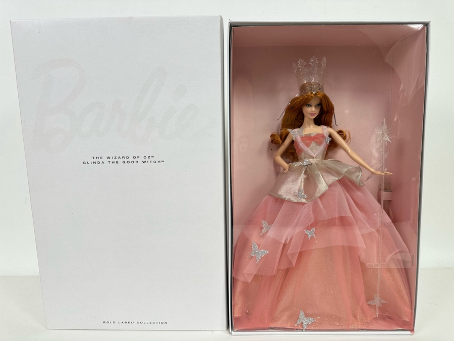 The Wizard Of Oz Glinda The Good Witch Limited Edition Of 5,500 Gold Label Collection Mattel Barbie Doll 2015 New In Box CJF31 [Photo 3]