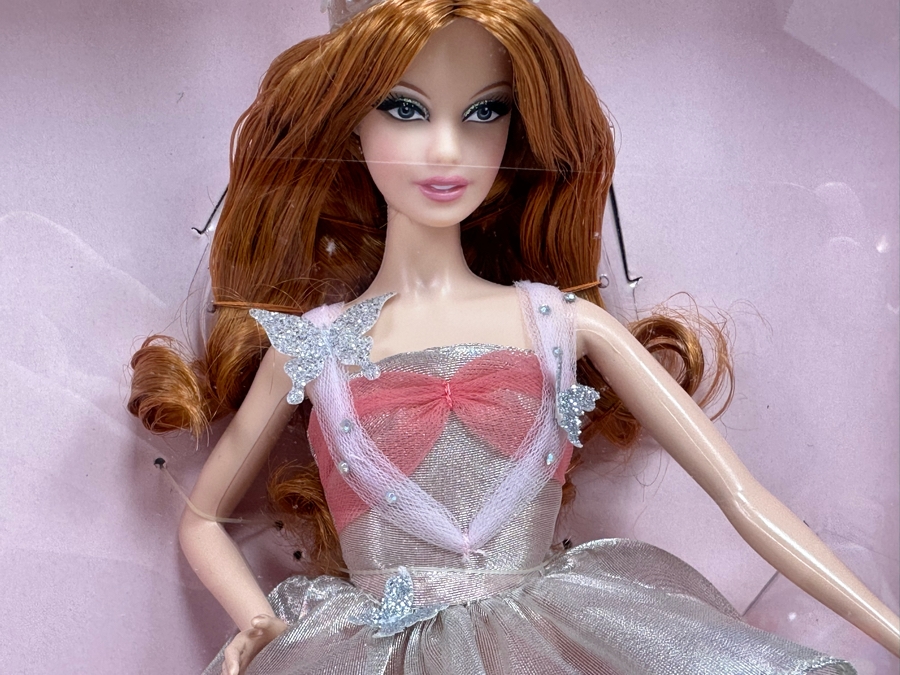 The Wizard Of Oz Glinda The Good Witch Limited Edition Of 5,500 Gold Label Collection Mattel Barbie Doll 2015 New In Box CJF31 [Photo 5]
