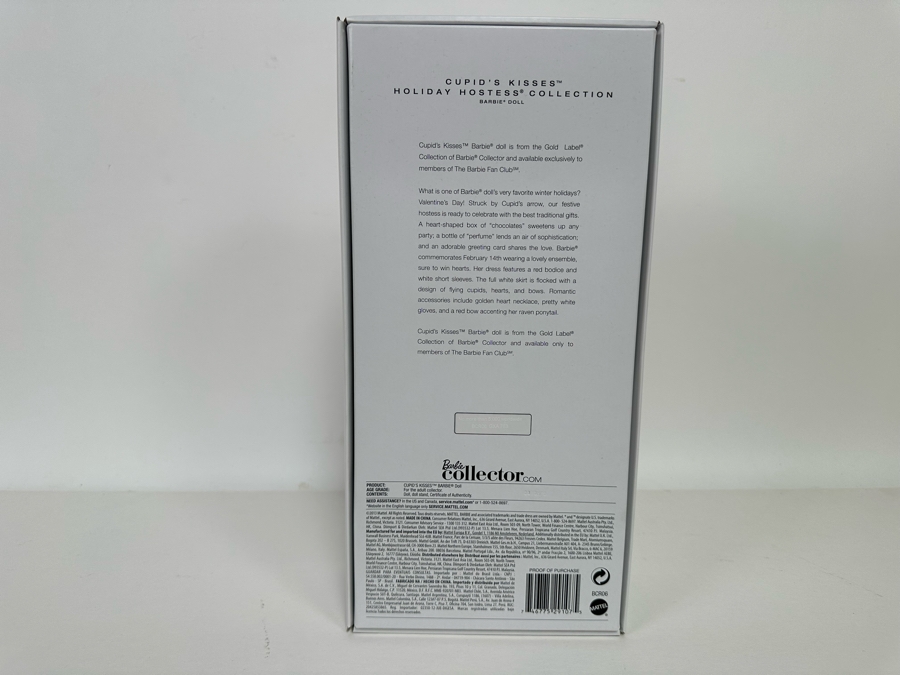 Cupid’s Kisses Holiday Hostess Collection Mattel Barbie Doll 2013 New In Box BCR06 LIMITED EDITION [Photo 12]