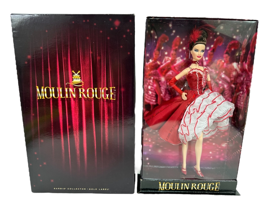 Moulin Rouge Limited Edition of 5,500 Gold Label Collection Mattel Barbie Doll 2011 New In Box T7910
