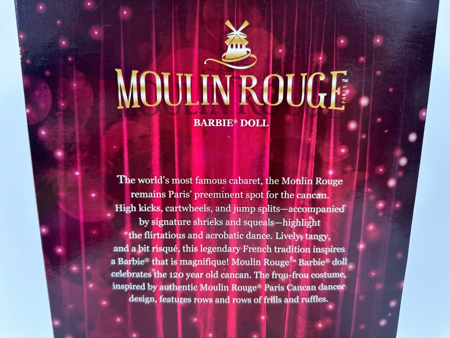 Moulin Rouge Limited Edition of 5,500 Gold Label Collection Mattel Barbie Doll 2011 New In Box T7910 [Photo 10]