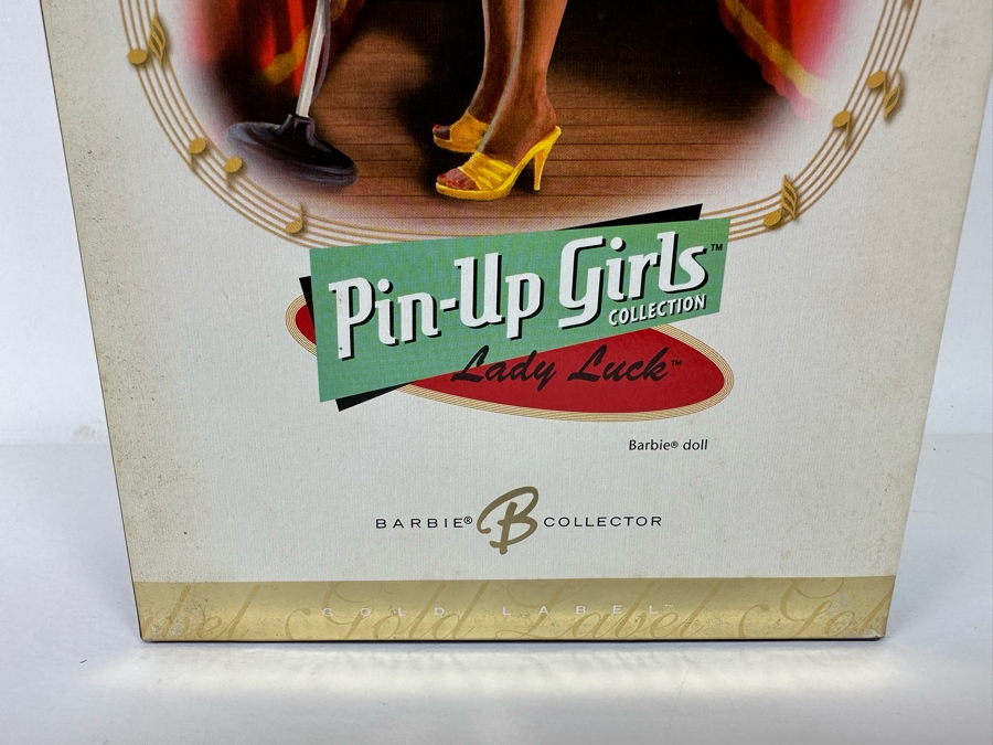 Pin Up Girls Collection Lady Luck Limited Edition Of 25,000 Gold Label Collection Mattel Barbie Doll 2006 New In Box J0952 [Photo 8]