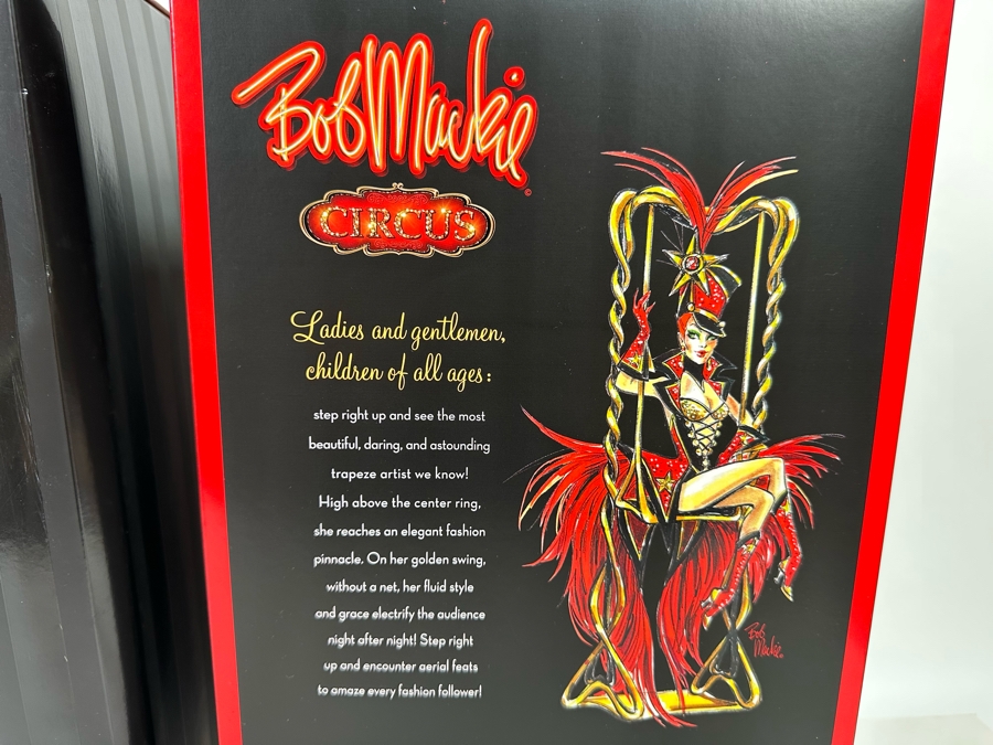 Bob Mackie Circus Limited Edition Of 25,000 Gold Label Collection Mattel Barbie Doll 2010 New In Box R4542 [Photo 12]