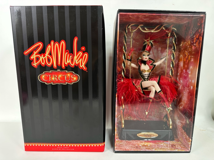 Bob Mackie Circus Limited Edition Of 25,000 Gold Label Collection Mattel Barbie Doll 2010 New In Box R4542 [Photo 3]