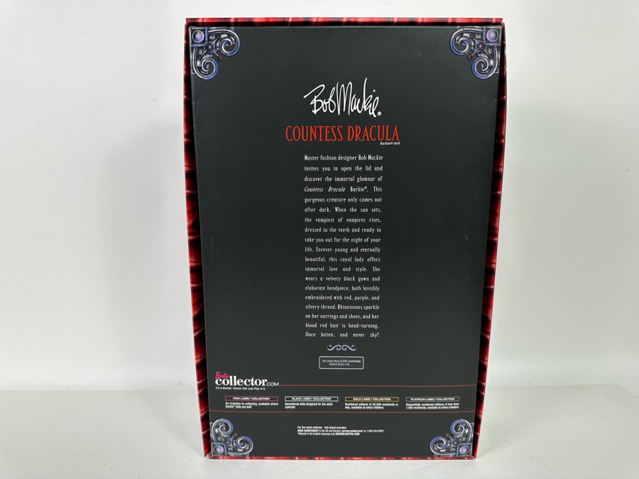 Jazz Baby Mistress of Ceremonies Limited Edition of 3,100 Gold Label Collection Mattel Barbie Doll 2007 New In Box L3551 [Photo 24]