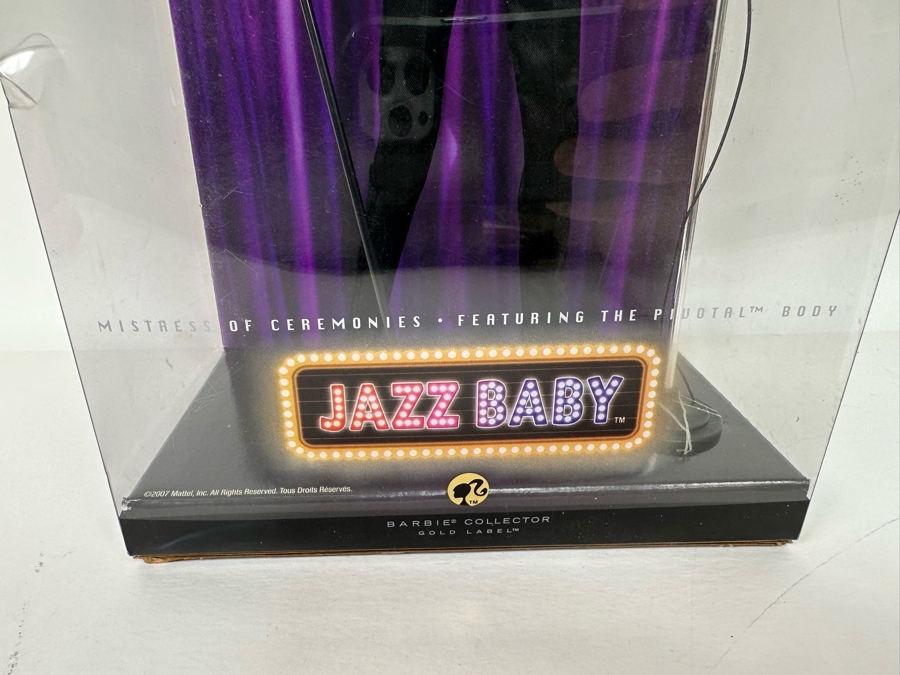 Jazz Baby Mistress of Ceremonies Limited Edition of 3,100 Gold Label Collection Mattel Barbie Doll 2007 New In Box L3551 [Photo 5]