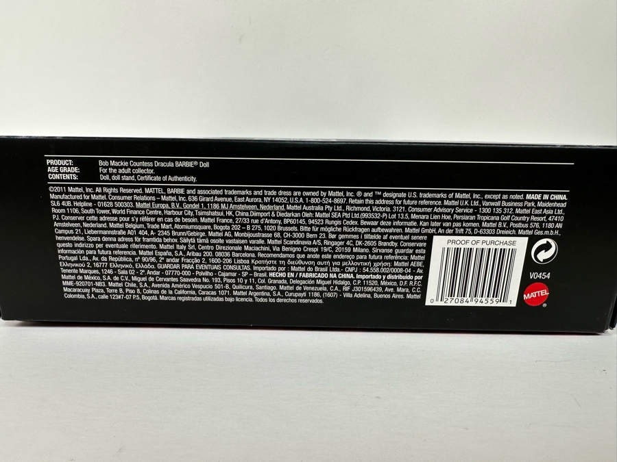 Jazz Baby Mistress of Ceremonies Limited Edition of 3,100 Gold Label Collection Mattel Barbie Doll 2007 New In Box L3551 [Photo 29]