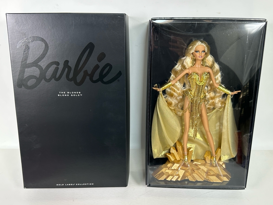 The Blonds Blond Gold Limited Edition of 7,300 Gold Label Collection Mattel Barbie Doll 2012 New In Box X8263 [Photo 3]