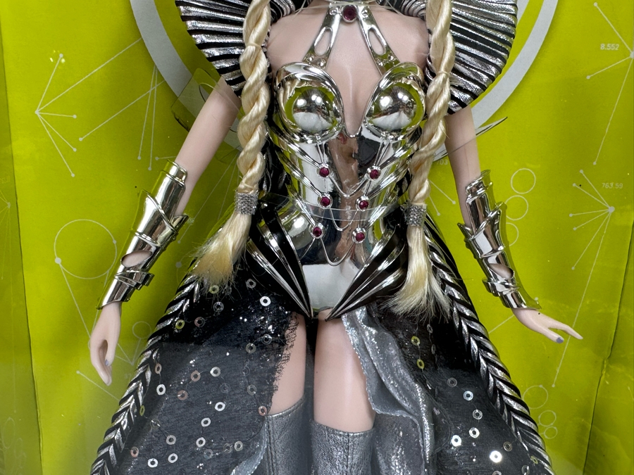 Goddess Of The Galaxy Limited Edition Of 4,200 Gold Label Collection Mattel Barbie Doll 2011 New In Box T7678 [Photo 15]