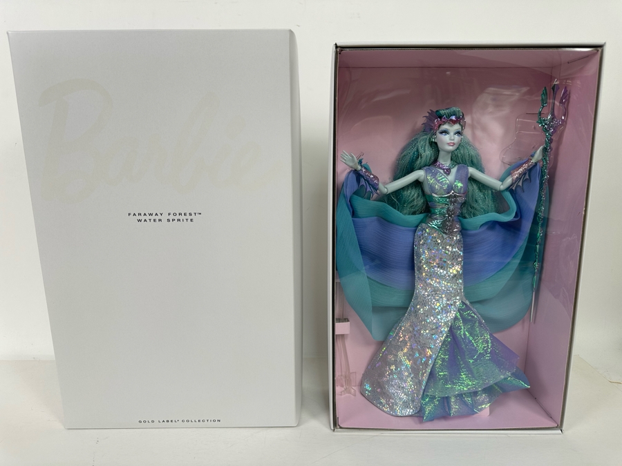 Faraway Forest Water Sprite Limited Edition Of 5,100 Gold Label Collection Mattel Barbie Doll 2015 New In Box DGX95 [Photo 2]